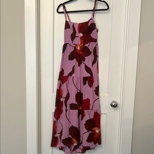 Floral Print Maxi Dress
